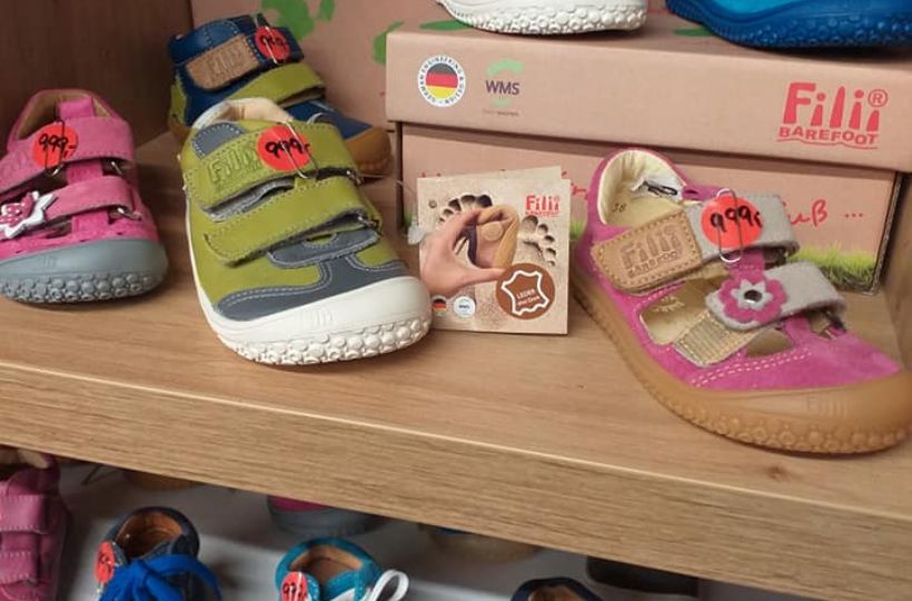 Akce: dětské barefootové boty Filii za 999 Kč 