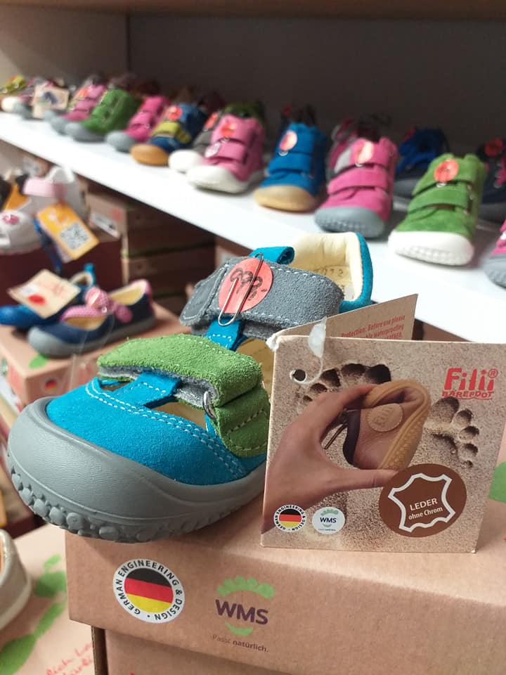 Akce: dětské barefootové boty Filii za 999 Kč 